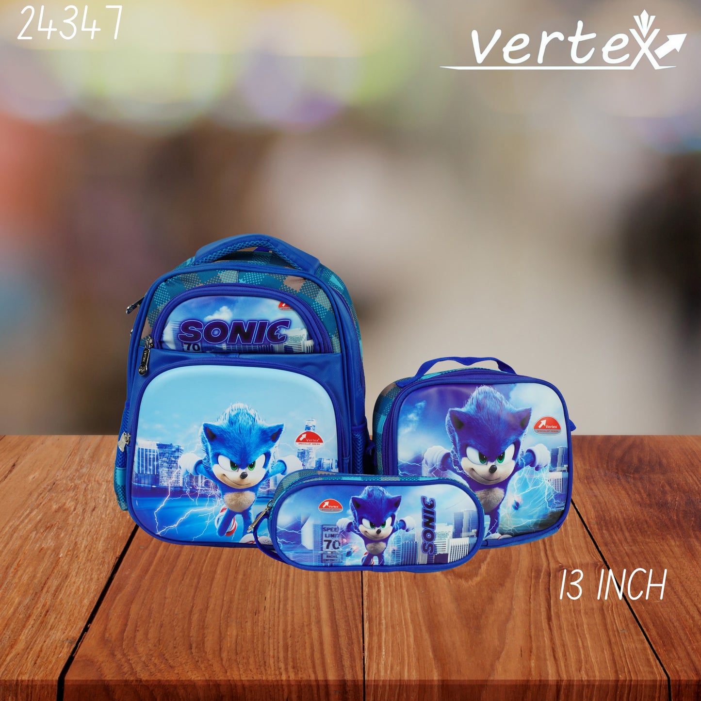 VERTEX 13 inch شنتة طقم ولادي
