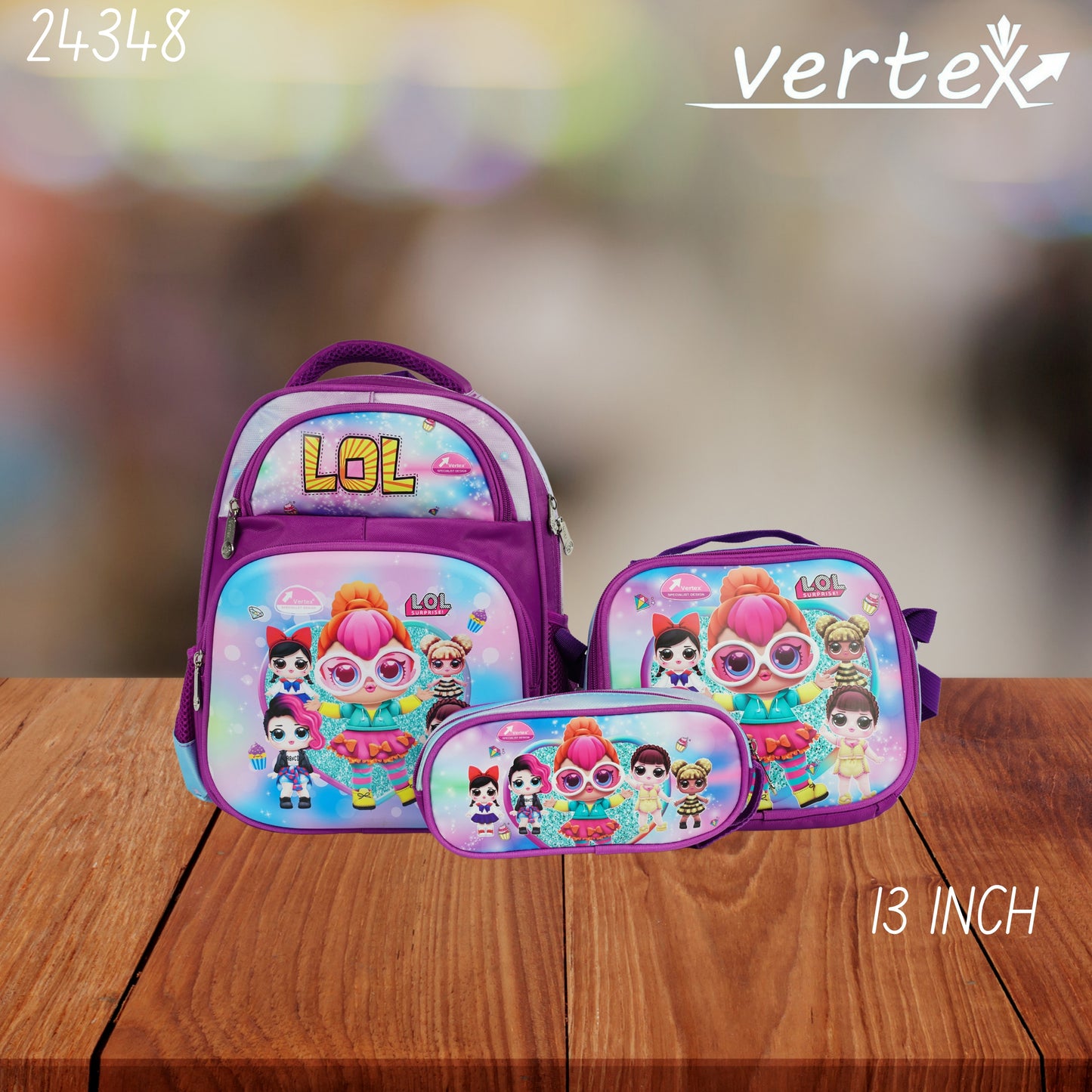 VERTEX 13 inch شنتة طقم بناتية