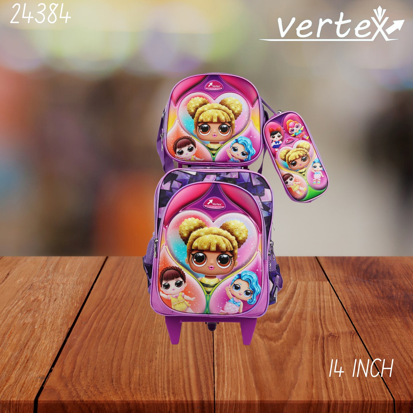 VERTEX 14 INCH شناتي جر بناتي طقم