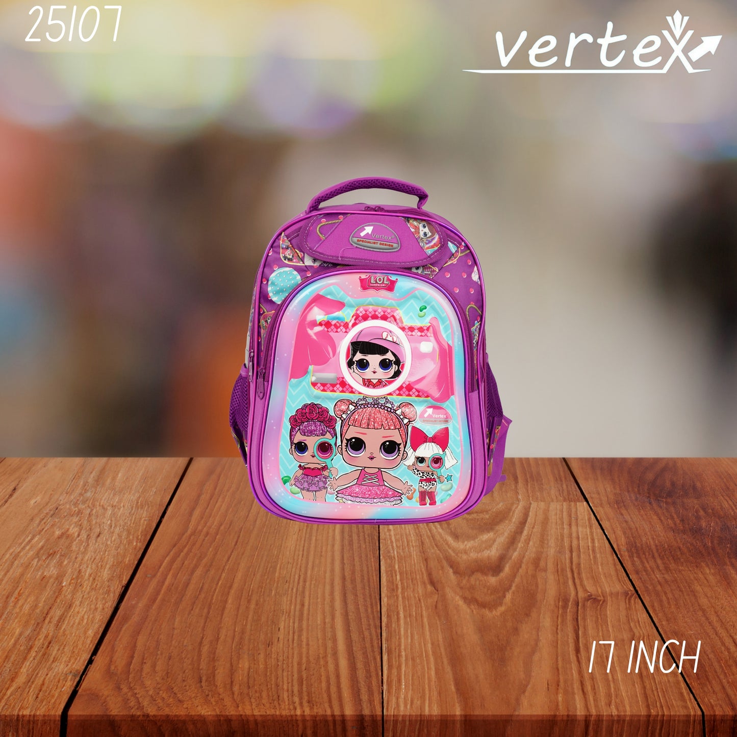 VERTEX 17 INCH شنتة بناتي