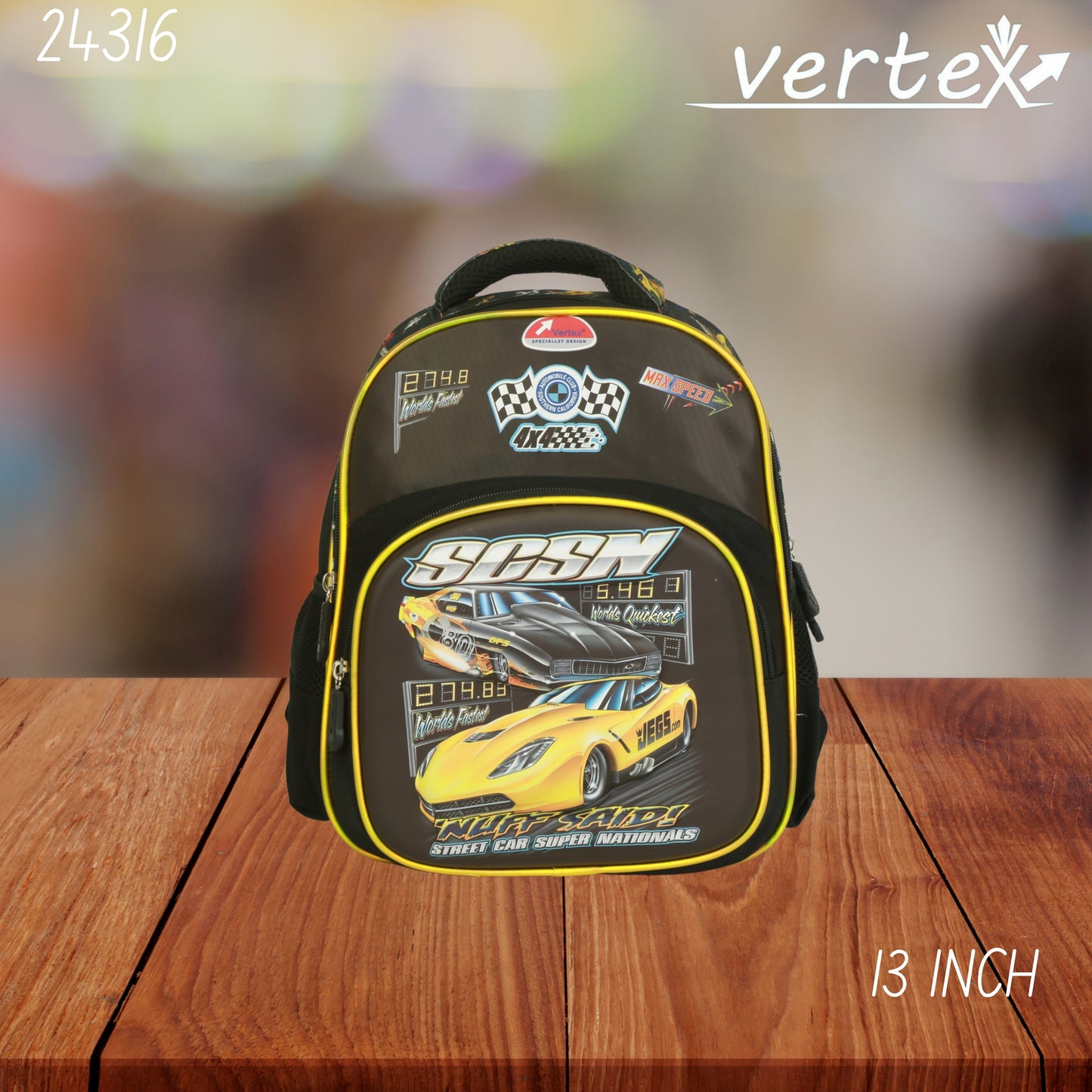 VERTEX 13 INCH شنتة ولادي لروضة