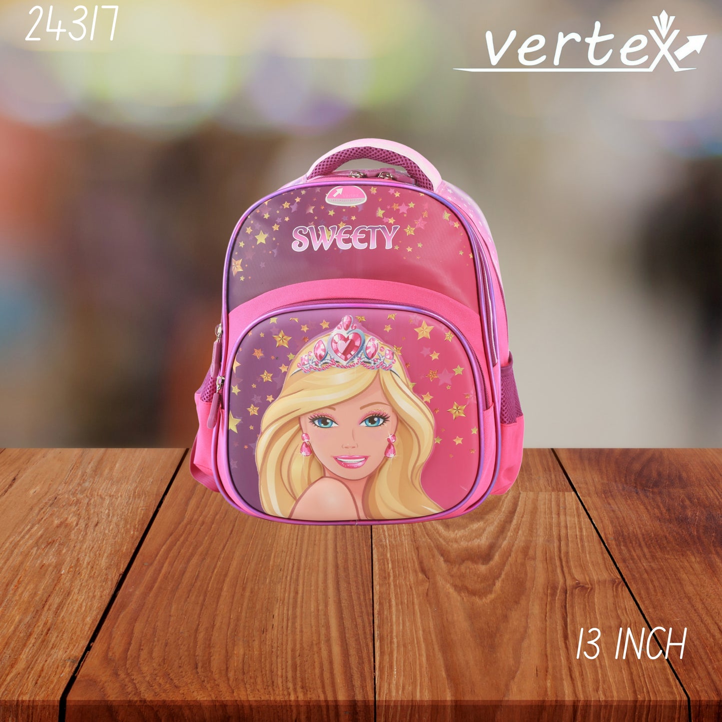 VERTEX 13 INCH شنتة بناتي لروضة