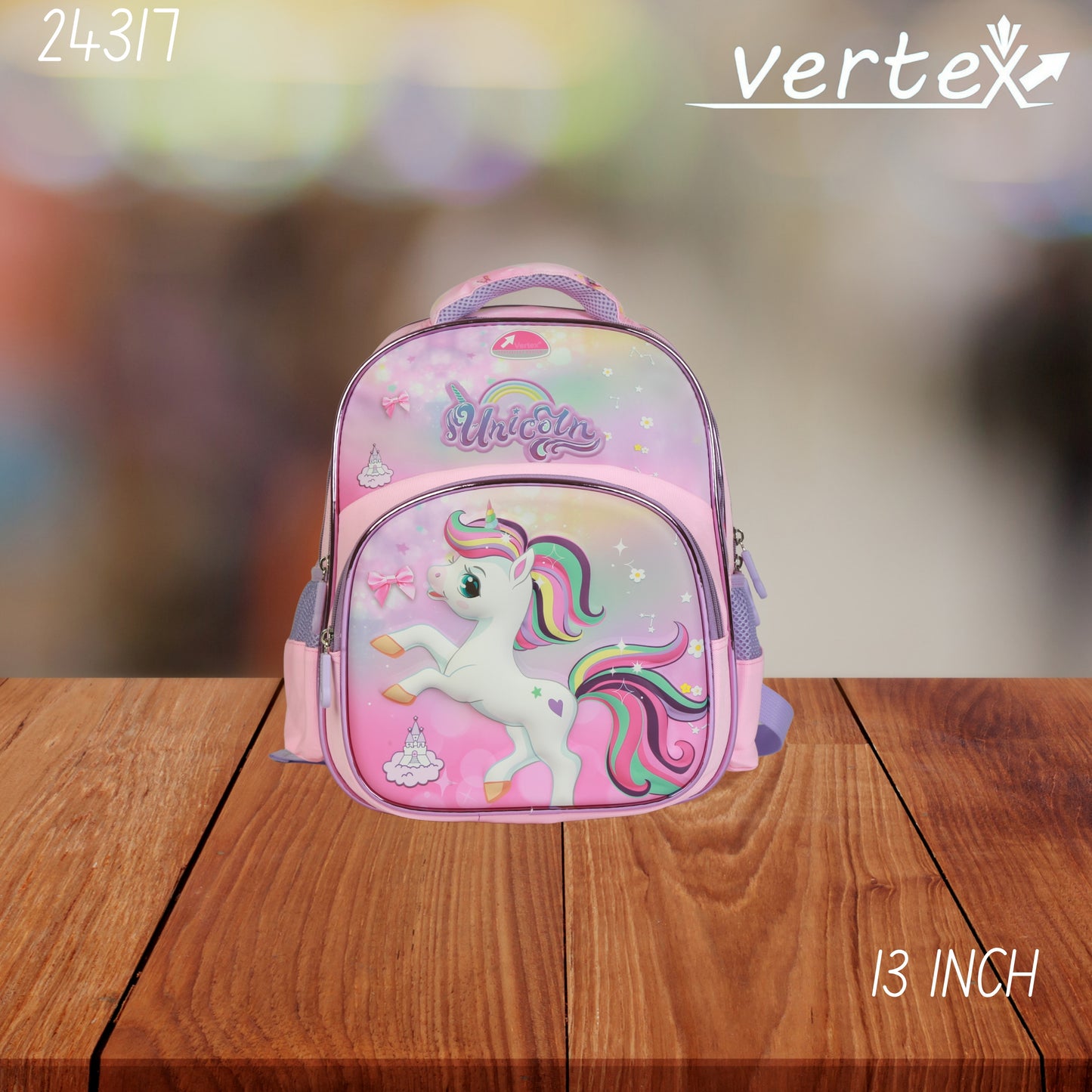 VERTEX 13 INCH شنتة بناتي لروضة