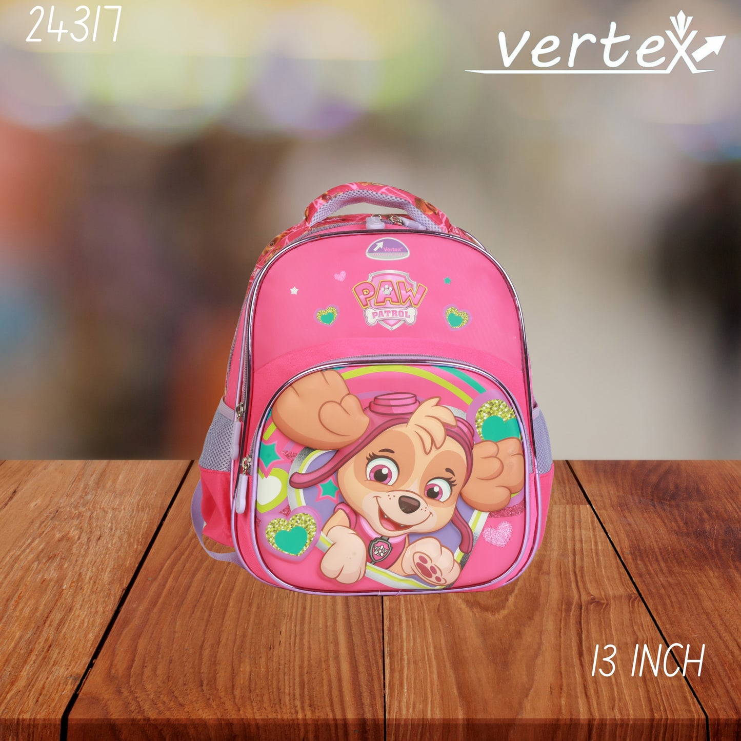 VERTEX 13 INCH شنتة بناتي لروضة