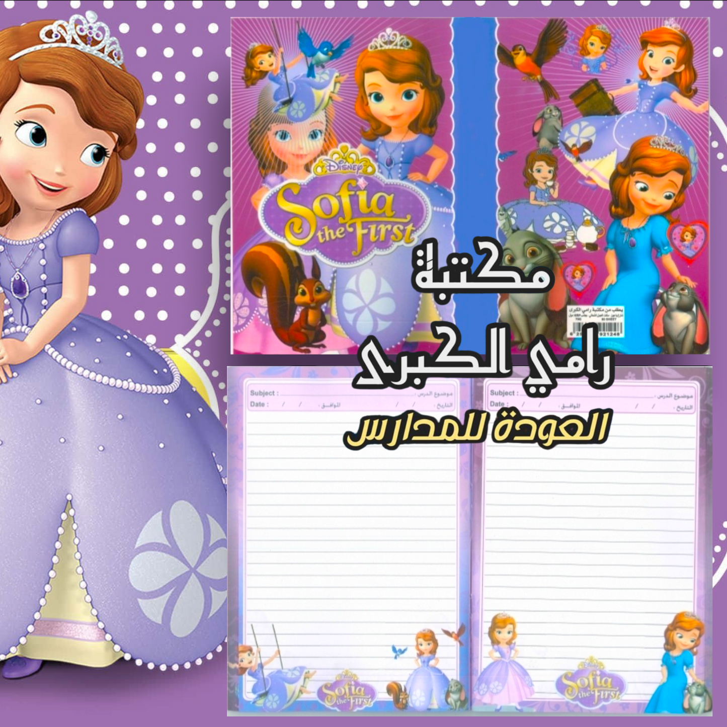 دفاتر ديزني مرسومة
