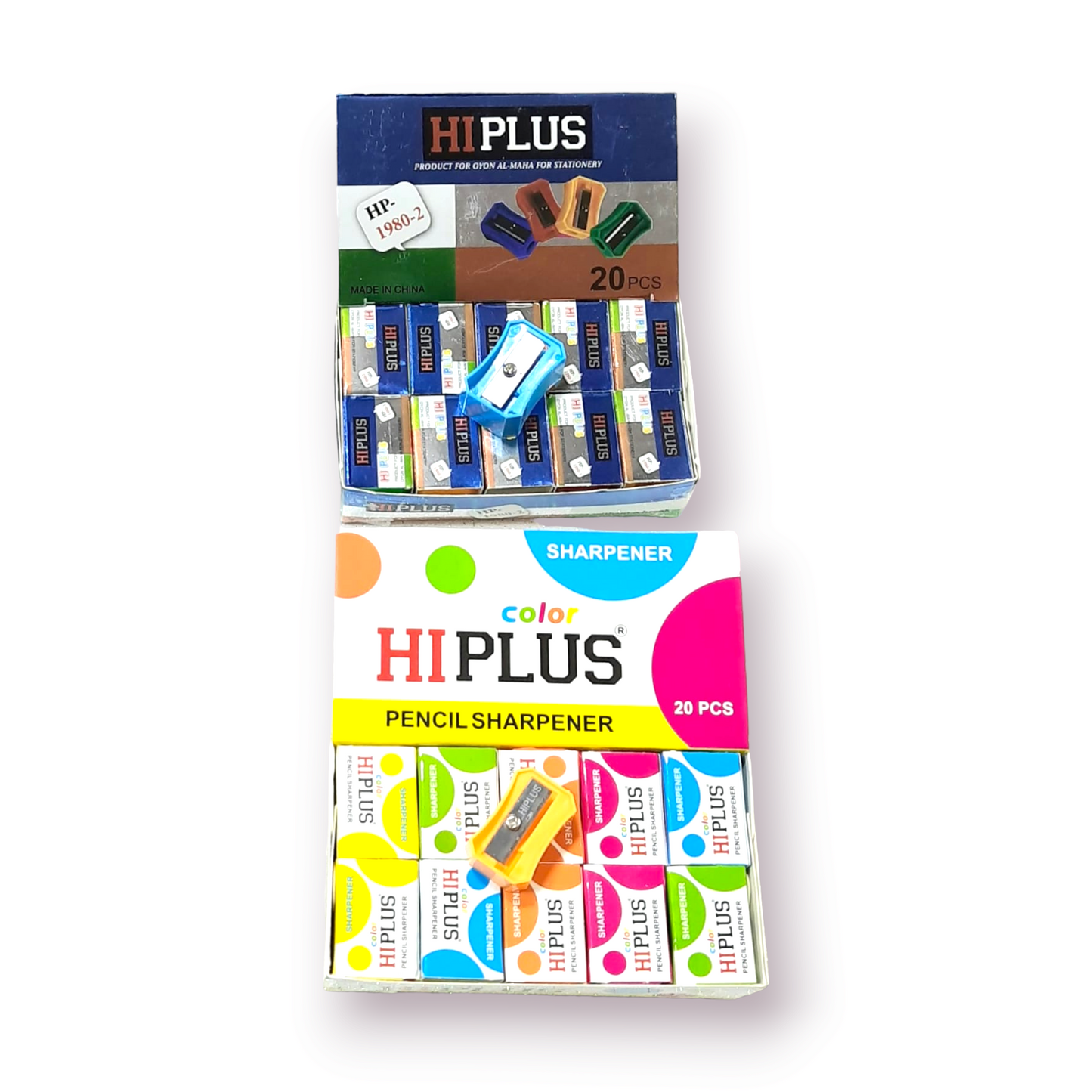 Hi-plus علبة برايات