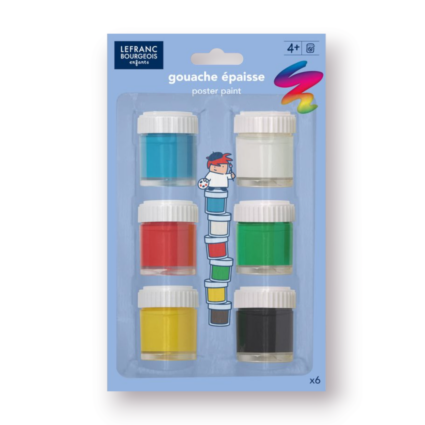 الوان غواش فرنسي عدد 6