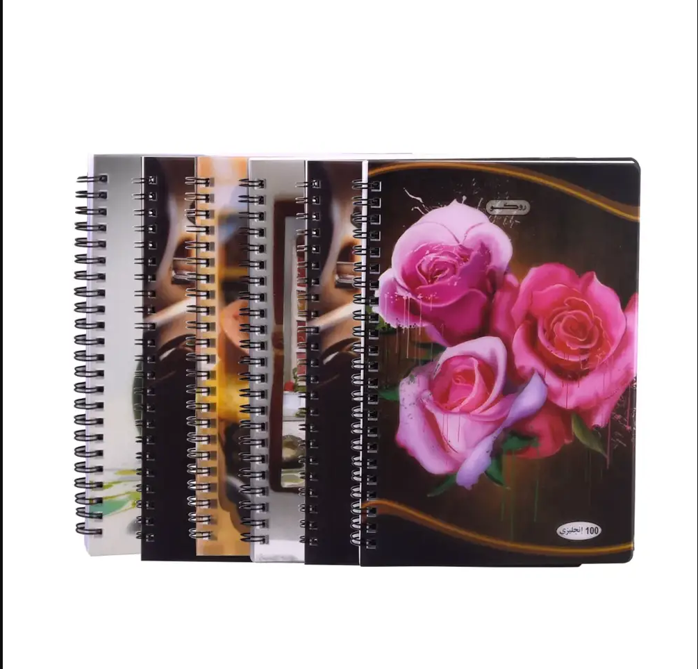دفتر سلك 100 ورقة