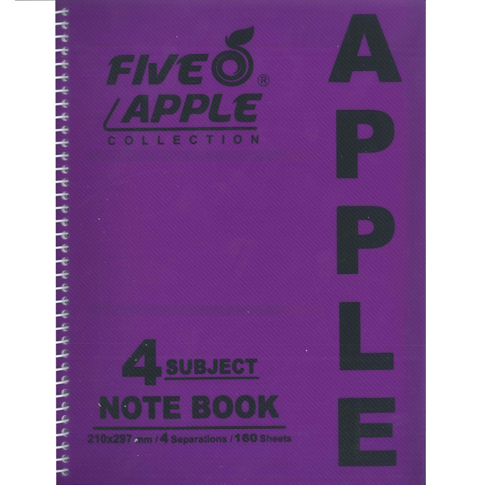 apple A4 دفتر جامعي