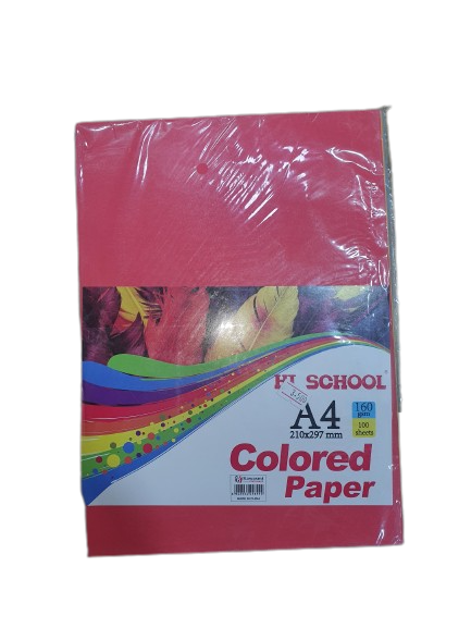 160G  كرتون ملون 10  الوان