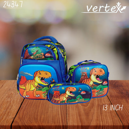 VERTEX  13 inch شنتة طقم ولادي