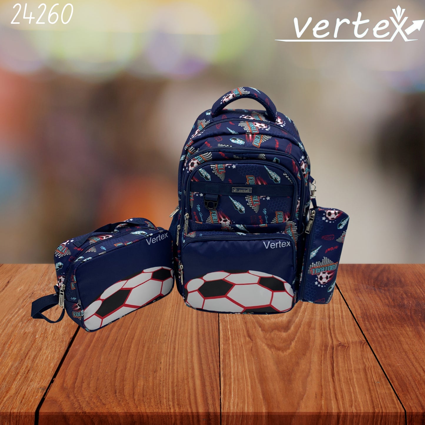 VERTEX شنتة طقم 3 قطع