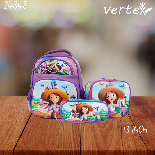 VERTEX  13 inch شنتة طقم بناتية