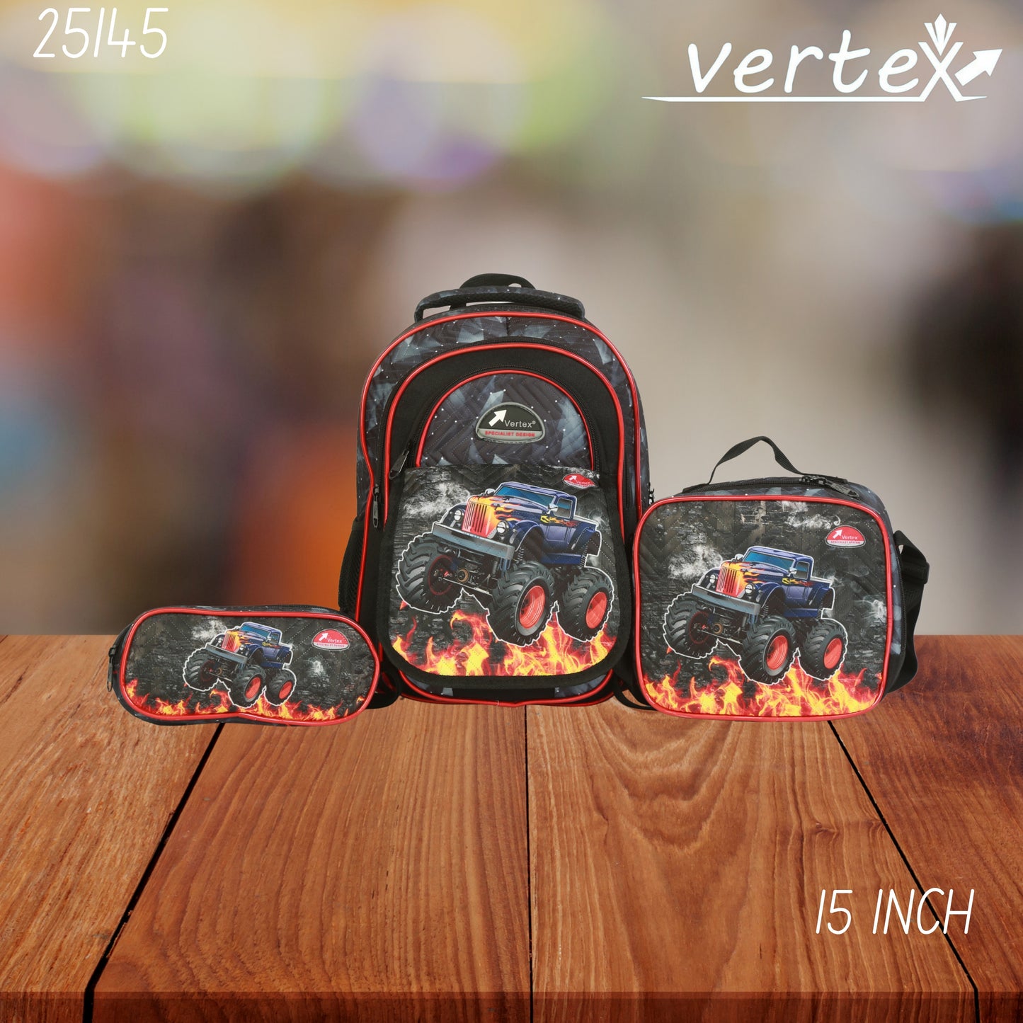 VERTEX 15 INCH طقم شنتة منجد
