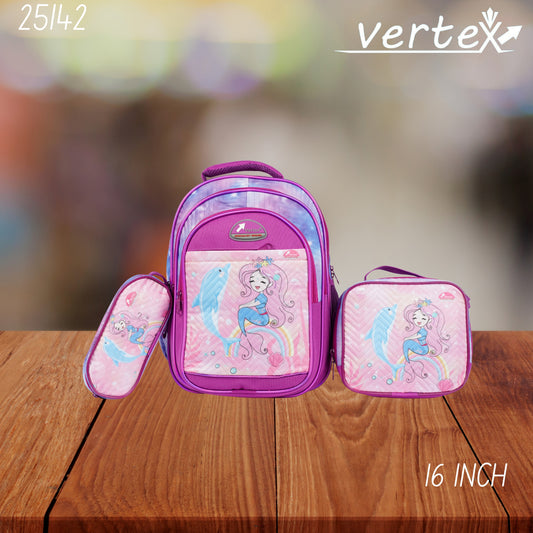 VERTEX 16 INCH طقم شنتة بناتي