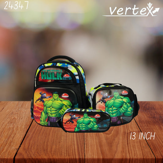 VERTEX  13 inch شنتة طقم ولادي