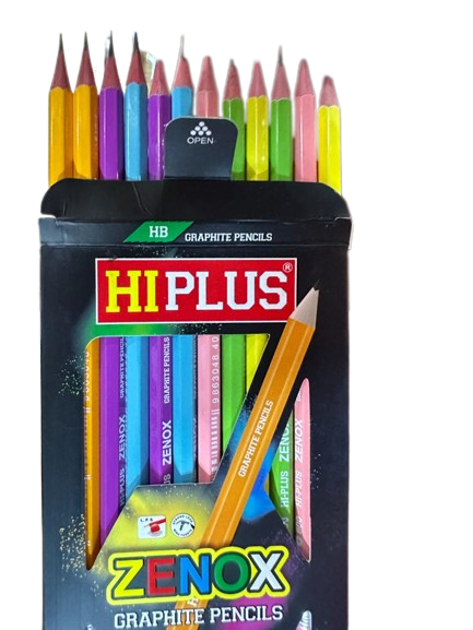 hi-plus  اقلام رصاص كرت