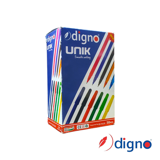 Digno اقلام حبر ملون عدد 50