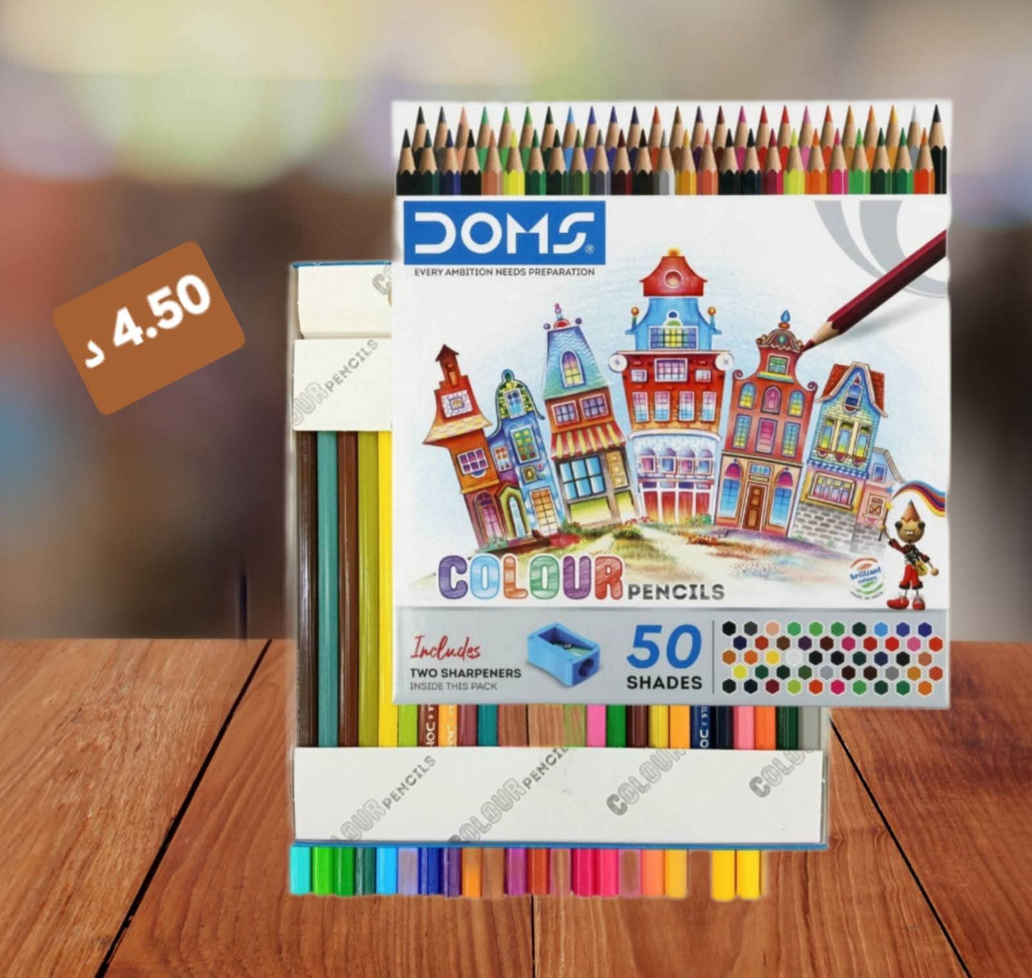 الوان خشب عدد 50 DOMS