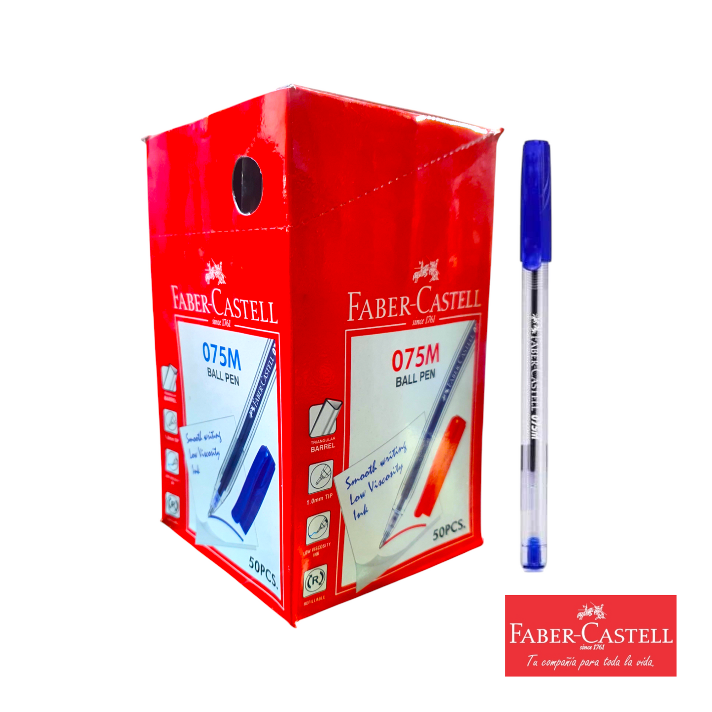 FABER CASTELL علبة اقلام عدد 50