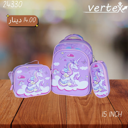 طقم شنتة يوني كورن VERTEX