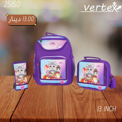 طقم شناتي بناتي VERTEX 13 INCH