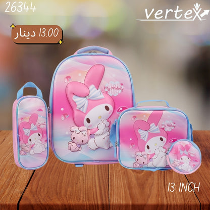 شنتة  بناتي طقم VERTEX 13 INCH