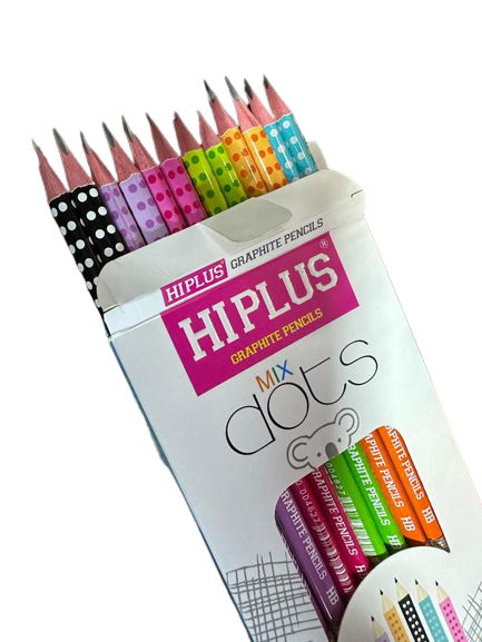 hi-plus  اقلام رصاص كرت